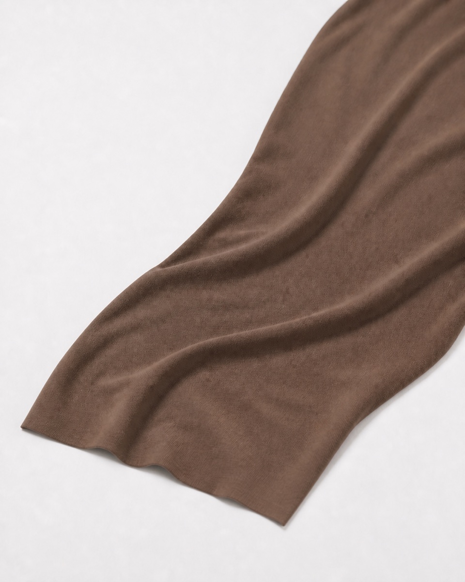 Illustrative view of cocoa LG-F03 lightweight nylon stretch fabric