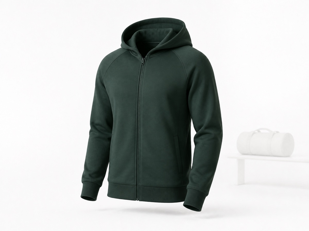 连帽卫衣 3D 样衣与通勤场景 | 3D Performance Hoodie